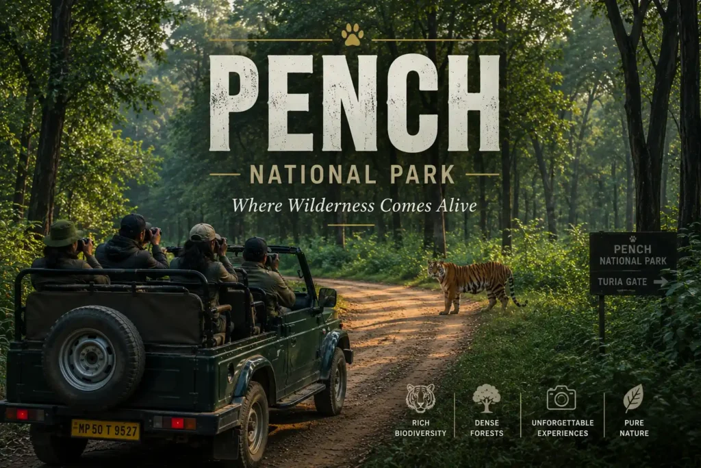 pench tiger sighting update
