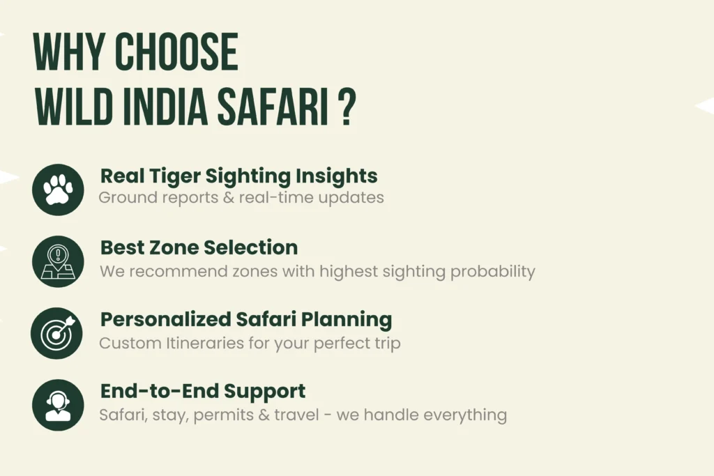 why choose wild india safari