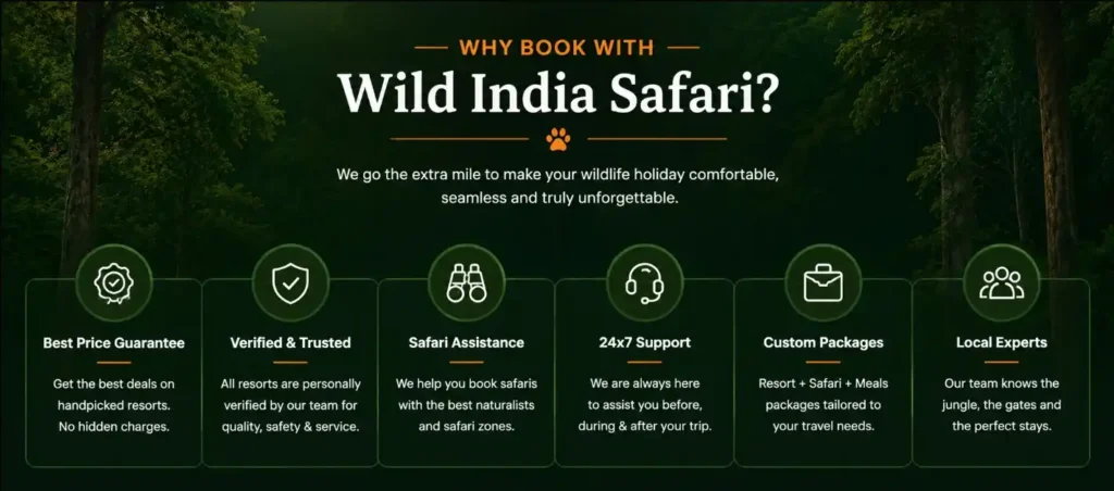 why book with wild india safari
